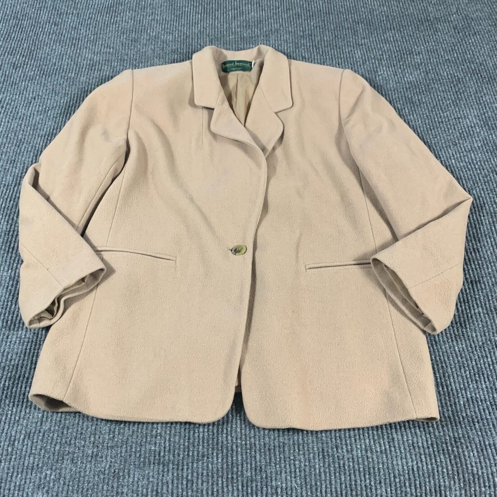 Harve Bernard Blazer Womens 16 Sport Coat Jacket Wool Blend‎ Schoolboy Career